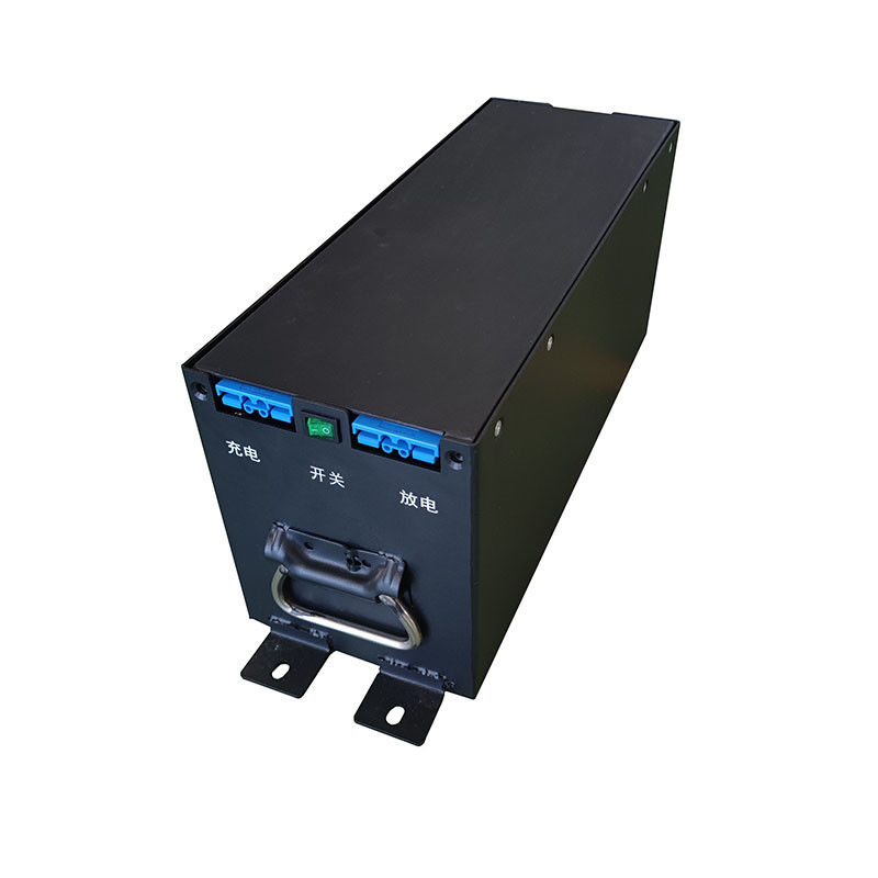 Μακροχρόνια 48V 40AH μπαταρία ιόντων λιθίου 165x205x480MM μπαταρία έλξης