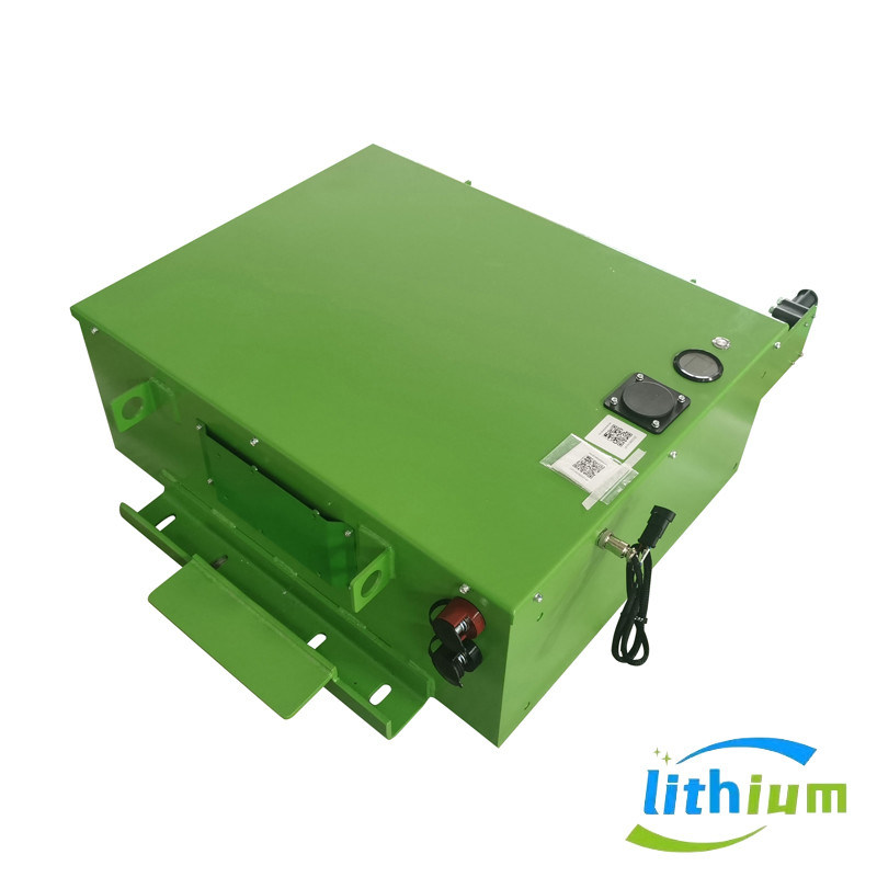 Μαύρη μπαταρία ιόντων λιθίου 15Ah χωρητικότητας και μακράς διάρκειας επαναφορτιζόμενη μπαταρία για βιομηχανικά φορτηγά οχήματα